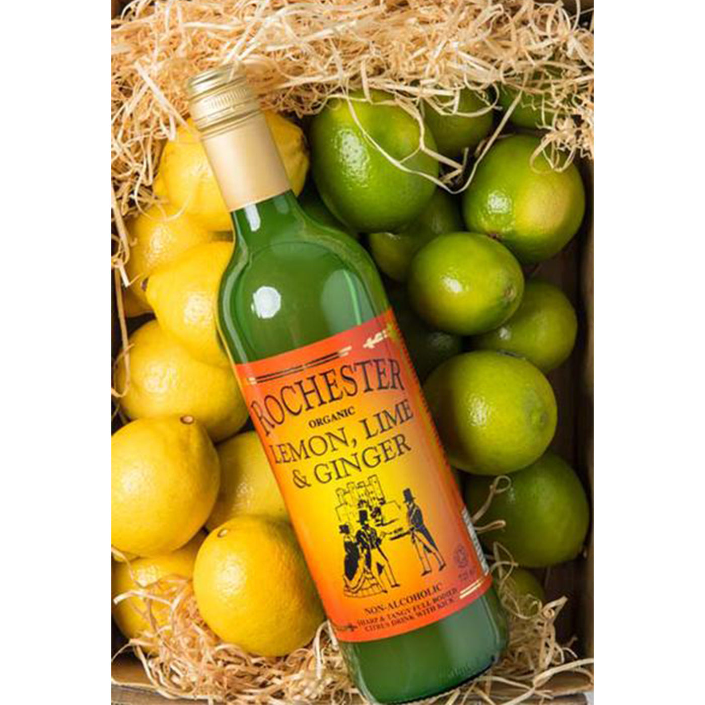 Rochester Organic Lemon, Lime & Ginger - Best Before Date Feb 2026
