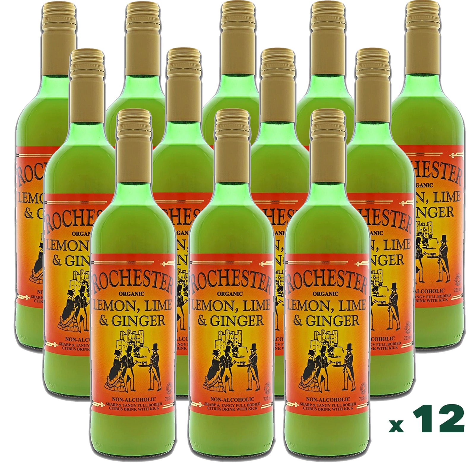 Rochester Organic Lemon, Lime & Ginger - Best Before Date Feb 2026