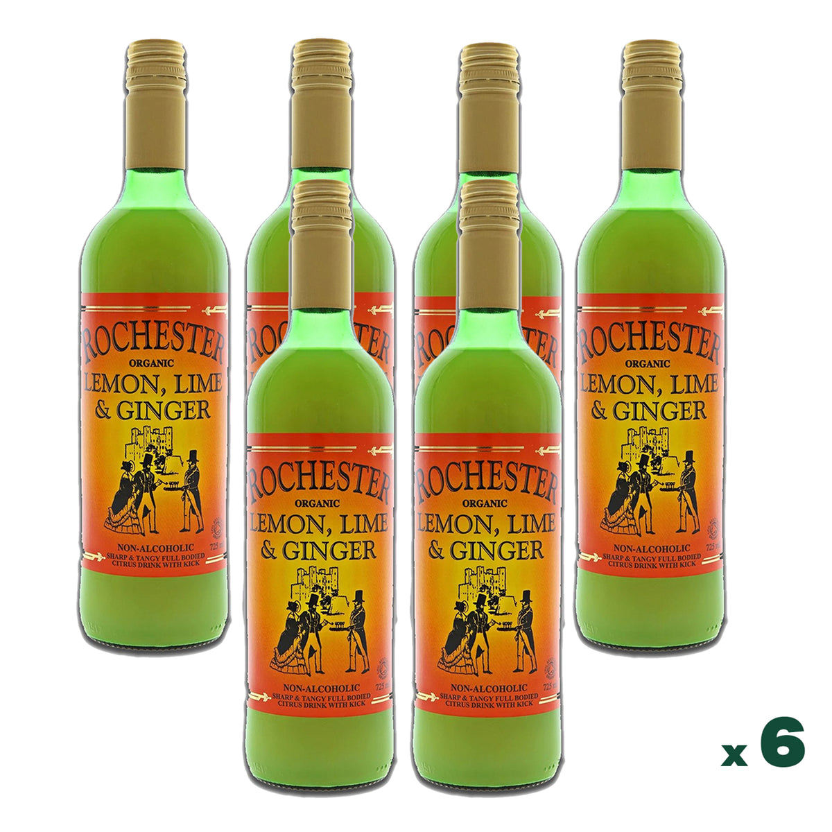 Rochester Organic Lemon, Lime & Ginger - Best Before Date Feb 2026