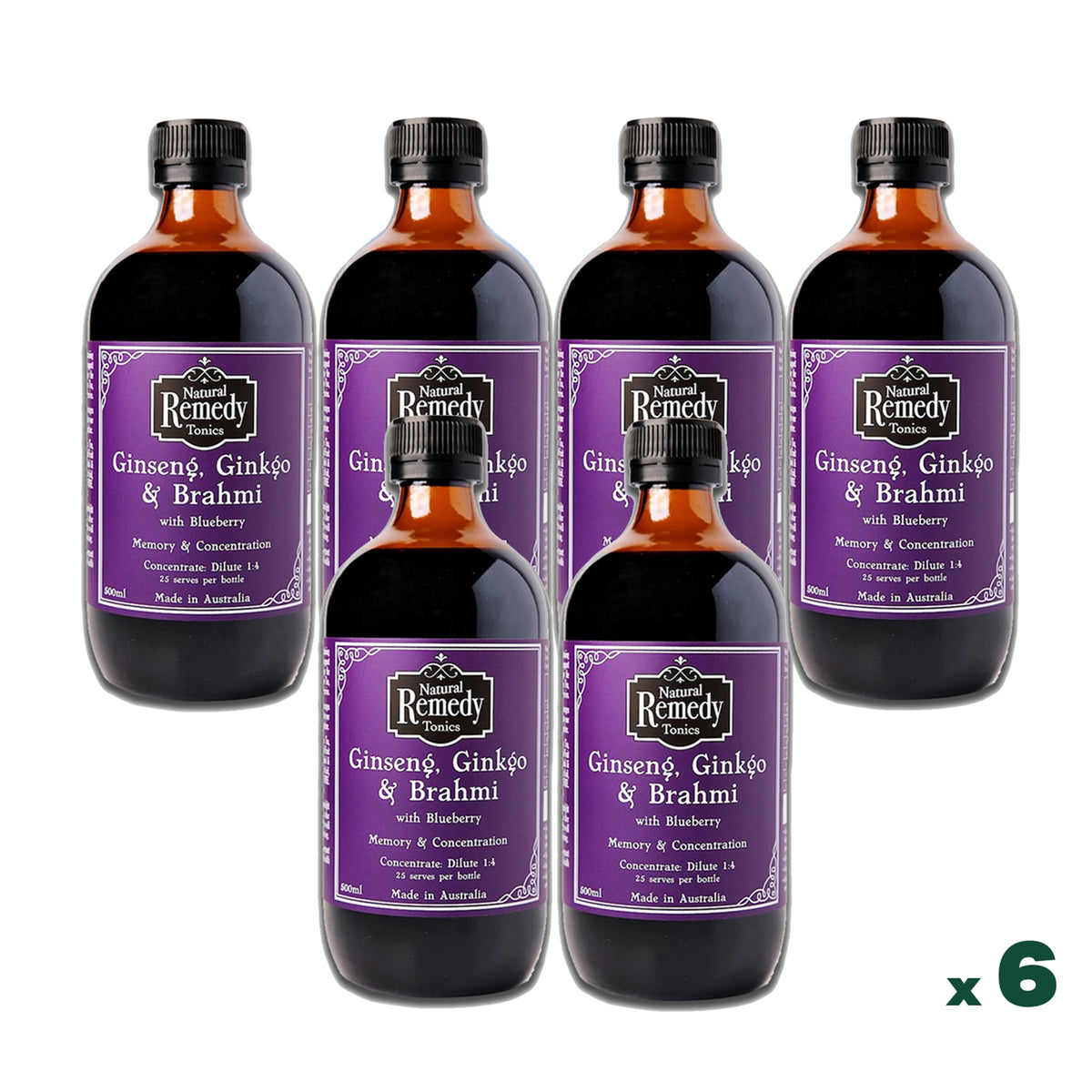 Ginseng, Ginkgo & Brahmi Tonic