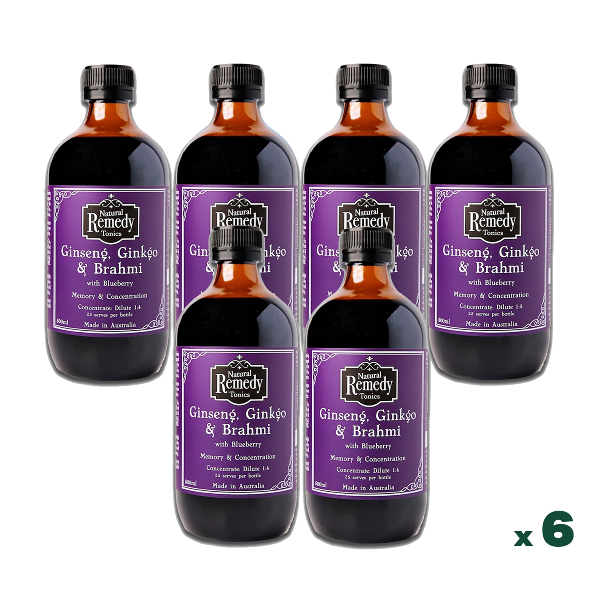 Ginseng, Ginkgo & Brahmi Tonic